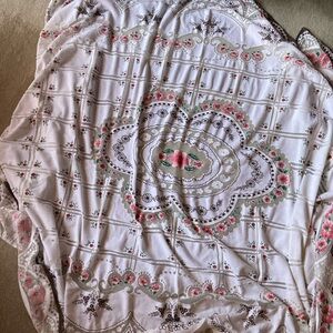 Floral Tablecloth Vintage